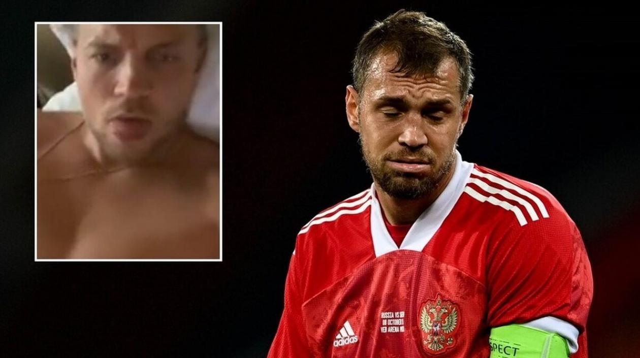 Artiom Dzyuba, capitán de la selección de Rusia.