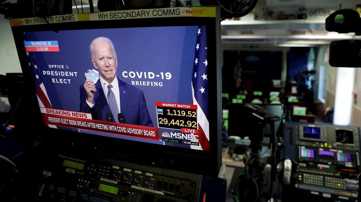 El presidente electo de EE.UU., Joe Biden.