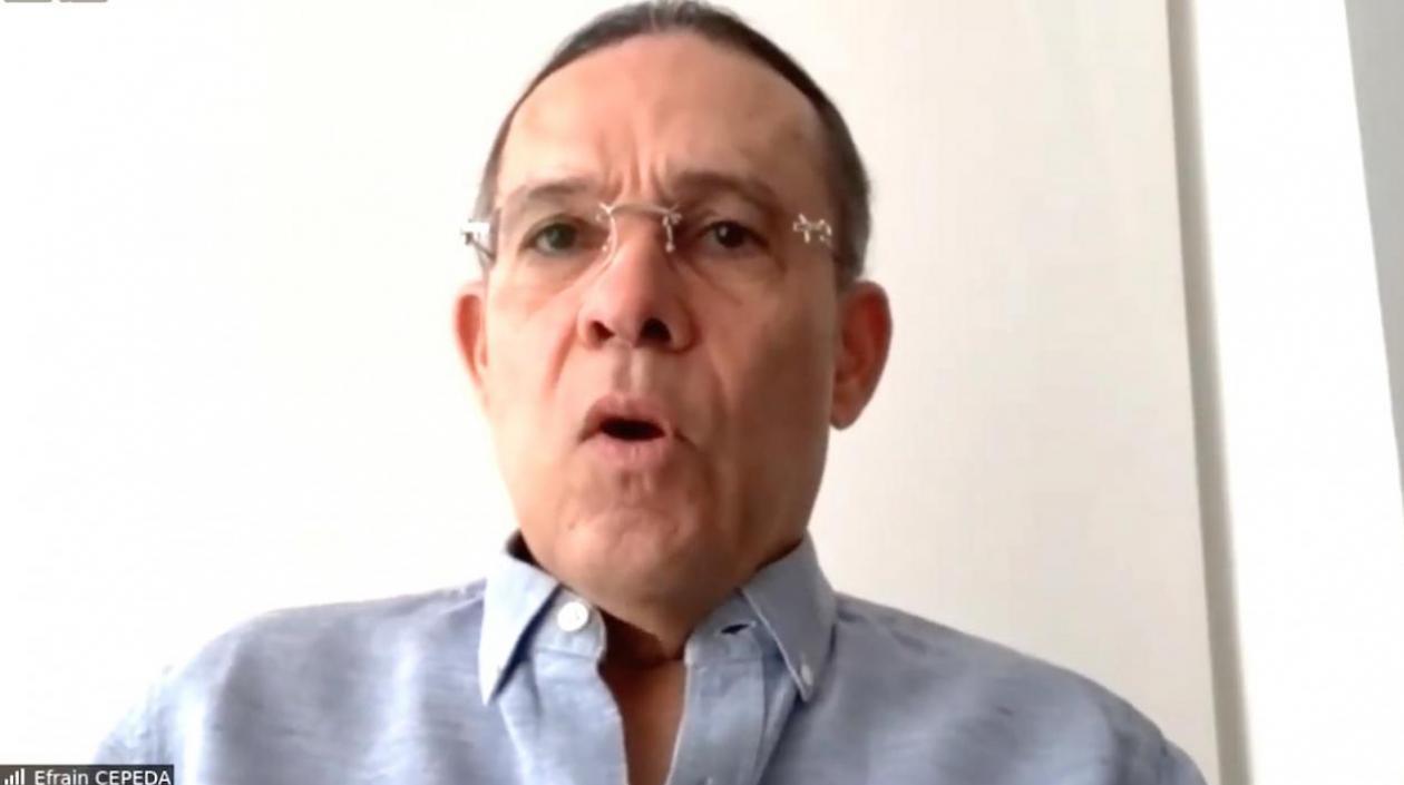 Efraín Cepeda, senador colombiano.