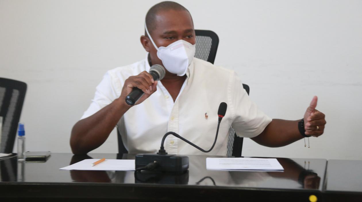 El diputado Gersel Pérez.