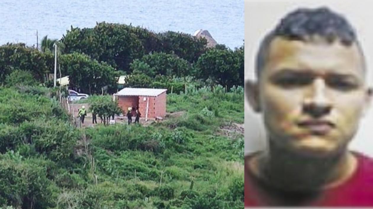 Carlos Mario Delgado Izaquita fue asesinado en esta parcela en Punta Roca. 