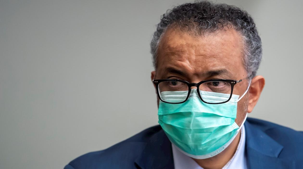 El director general de la OMS, Tedros Adhanom Ghebreyesus.