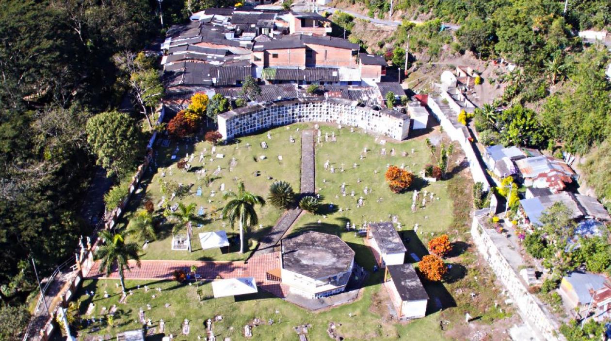 Cementerio Las Mercedes, en Dabeiba.