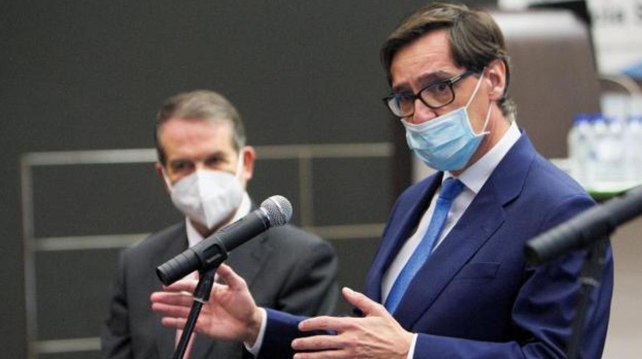 El ministro de Sanidad, Salvador Illa.