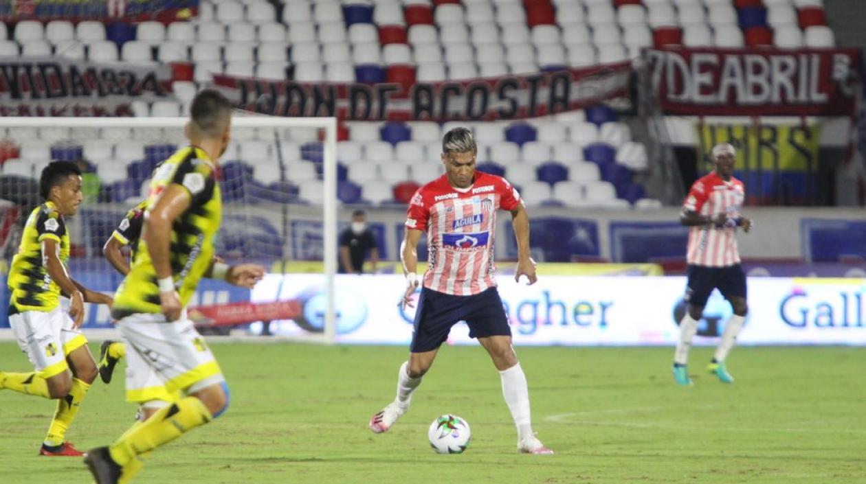 Teófilo Gutiérrez, delantero de Junior. 