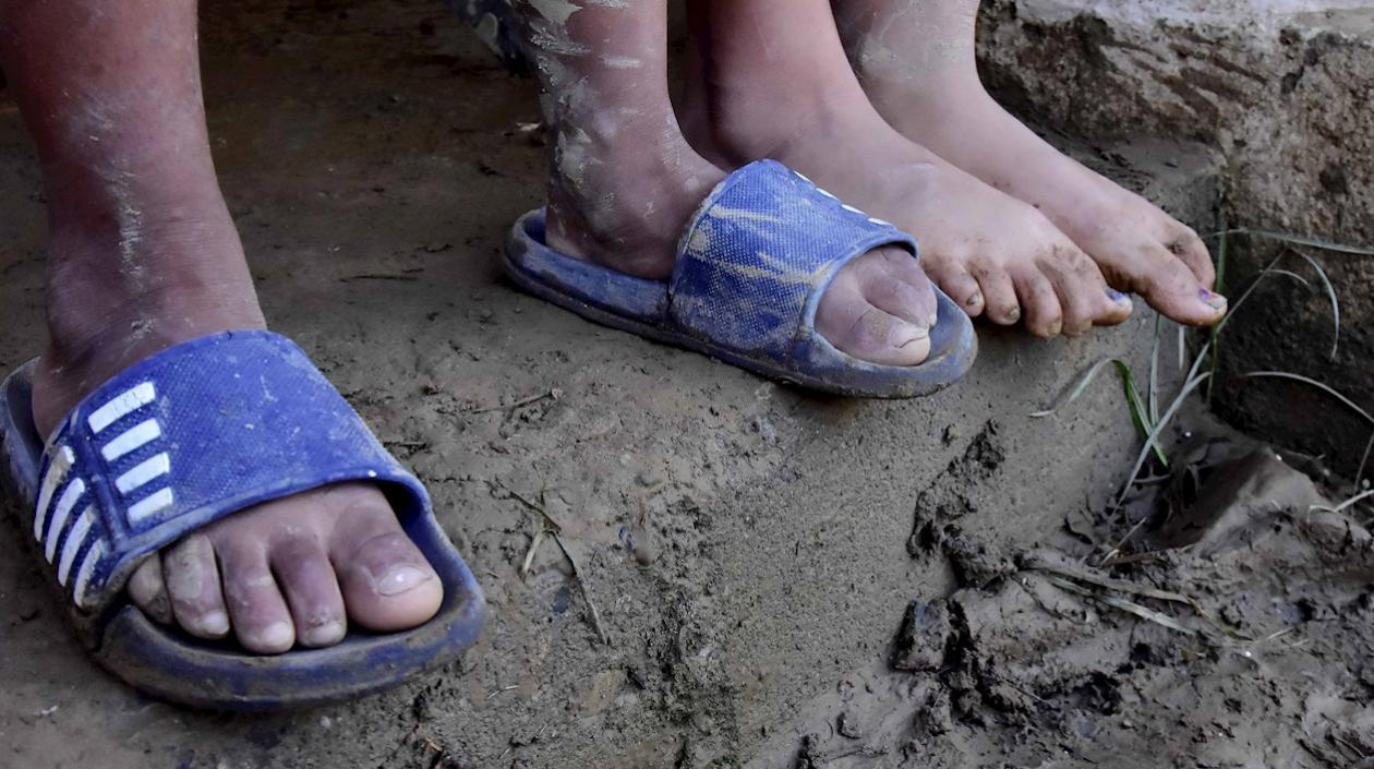 Imagen de las afectaciones.