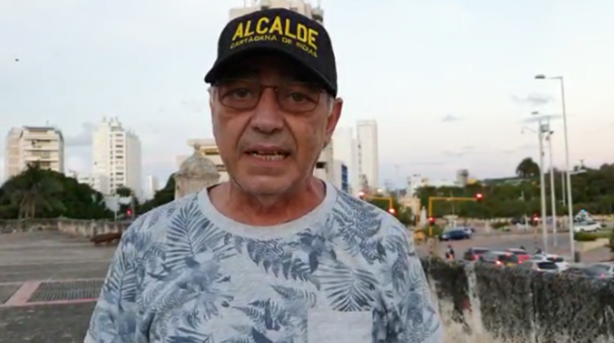 El Alcalde de Cartagena, William Dau.