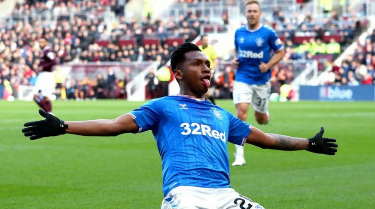 El delantero cordobés Alfredo Morelos.