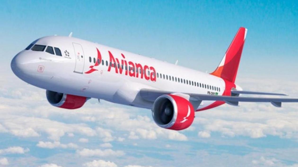 Avión de Avianca.