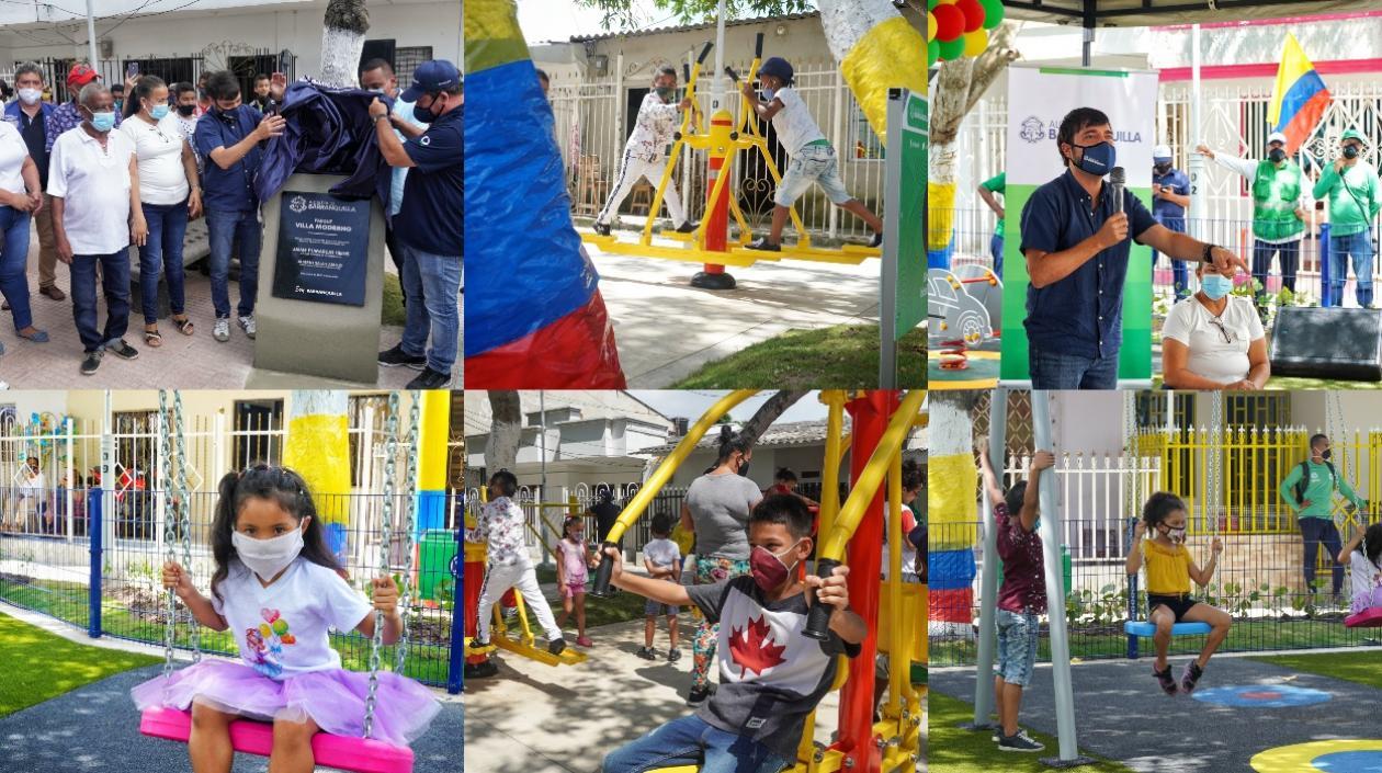 Imágenes del acto de entrega del Alcalde.