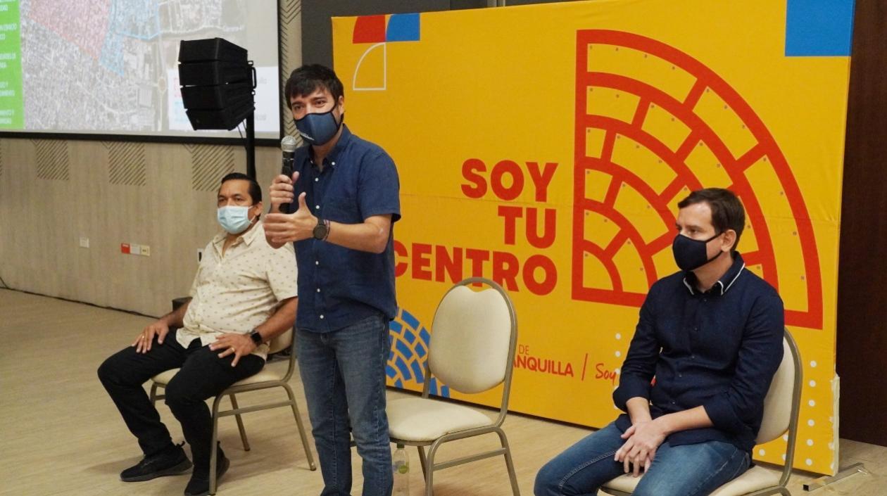 El Alcalde de Barranquilla, Jaime Pumarejo.