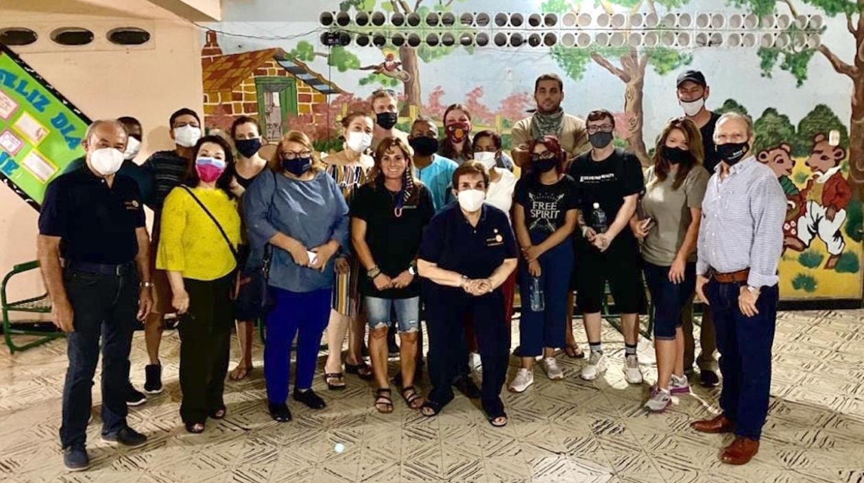 Campaña de optometría y entrega de lentes.