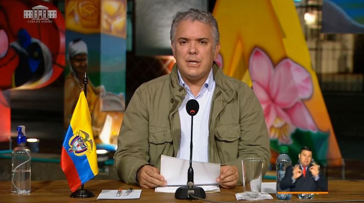 Presidente Iván Duque 