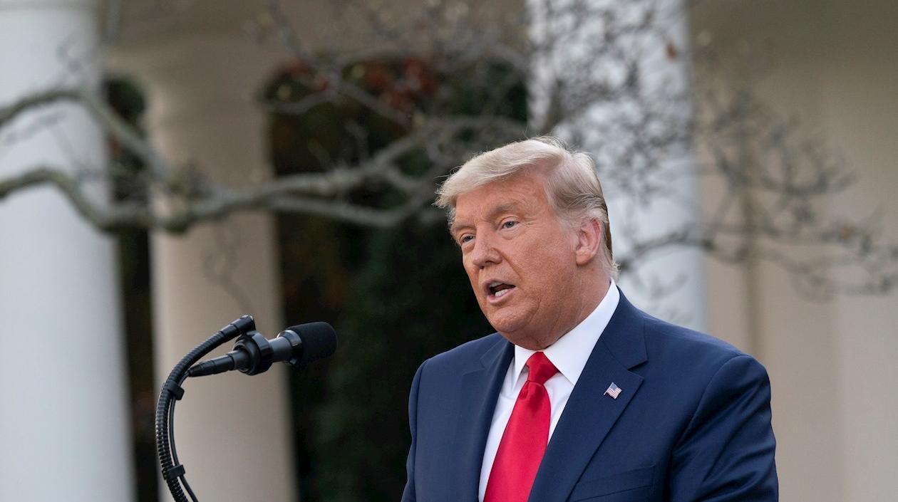 Donald Trump, presidente de Estados Unidos.