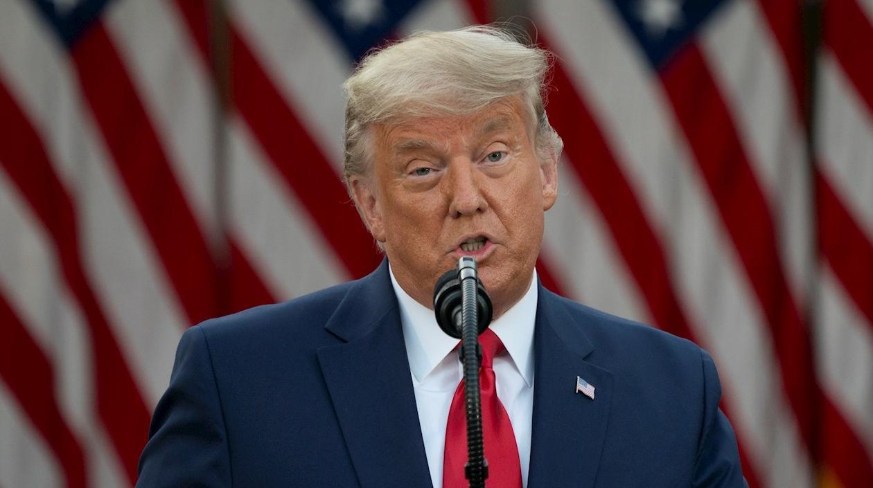 El presidente de Estados Unidos, Donald Trump.