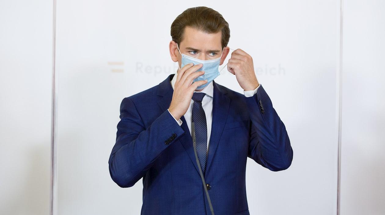 Canciller federa de Austia, el conservador Sebastian Kurz.