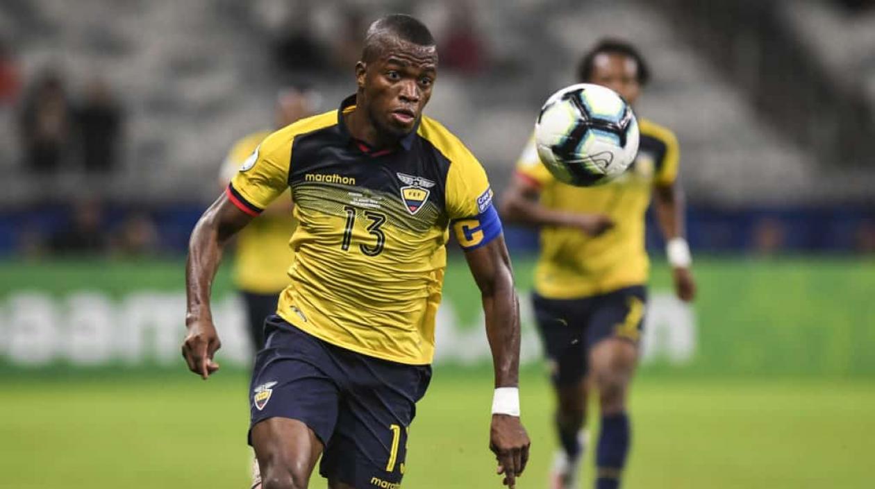 Enner Valencia, delantero de Ecuador. 