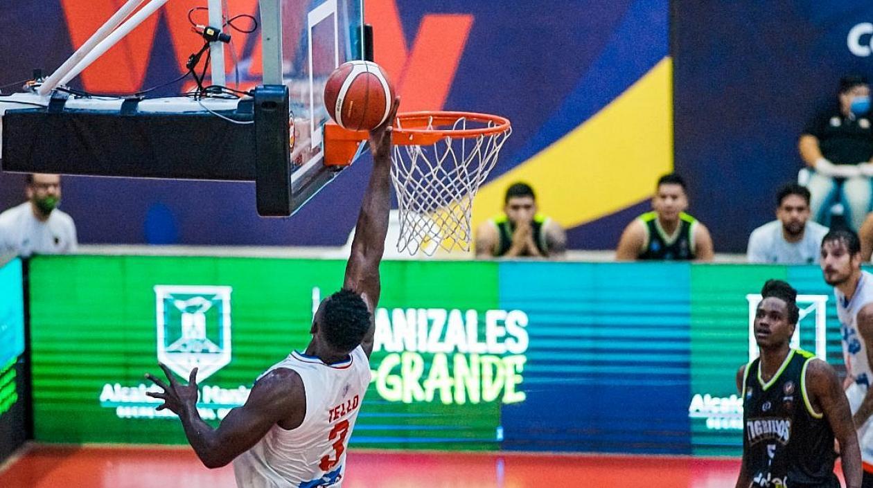 Juan Diego Tello jugó un gran partido. 