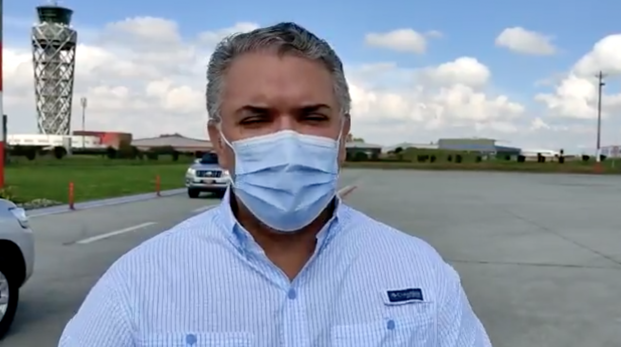 El Presidente de la República, Iván Duque.