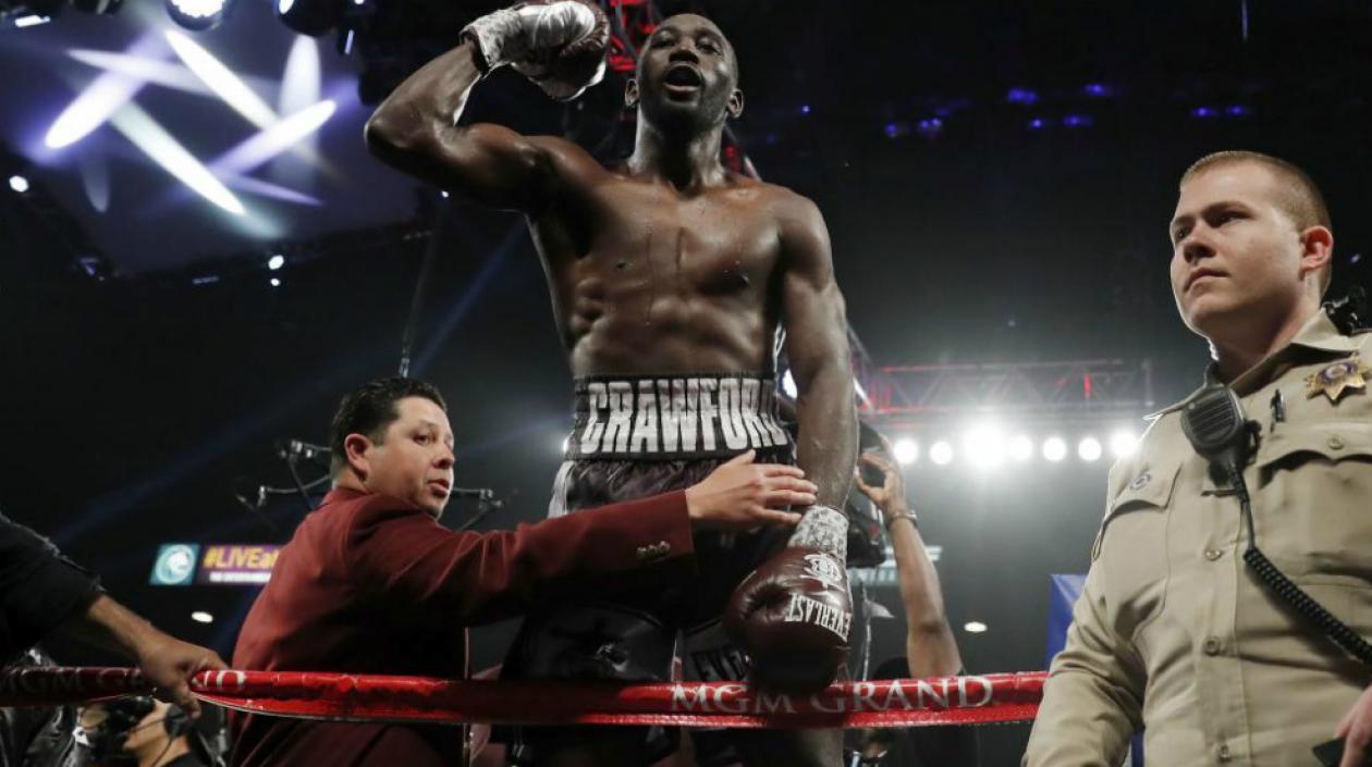 El púgil estadounidense Terence Crawford.