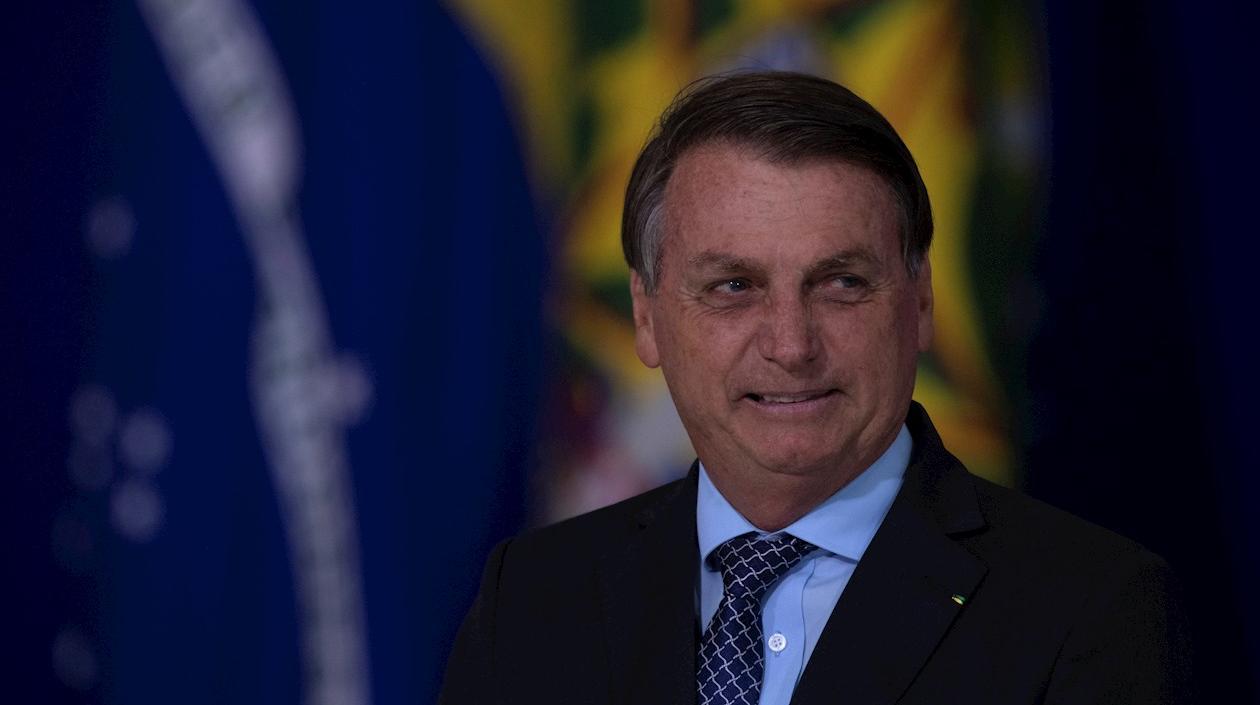 El presidente brasileño, Jair Bolsonaro.
