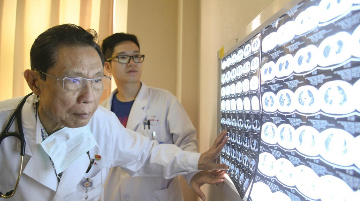 Zhong Nanshan, líder del equipo de expertos contra el Covid-19 de la Comisión Nacional de Sanidad de China.