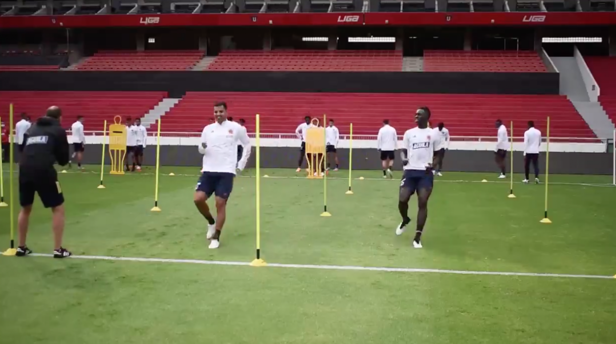 Edwin Cardona y Dávinson Sánchez.