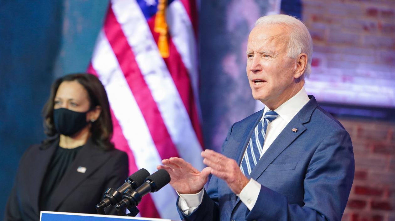 Joe Biden, presidente electo de Estados Unidos.
