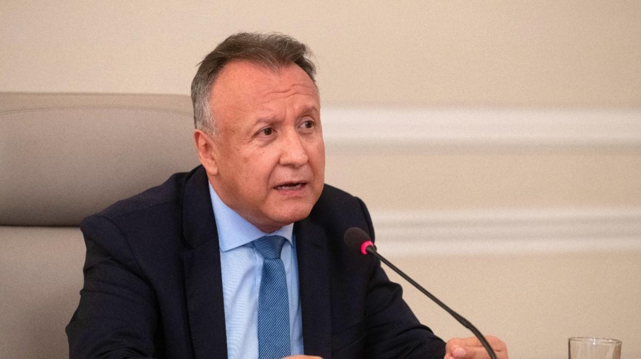 El viceministro de Salud, Luis Alexander Moscoso Osorio.