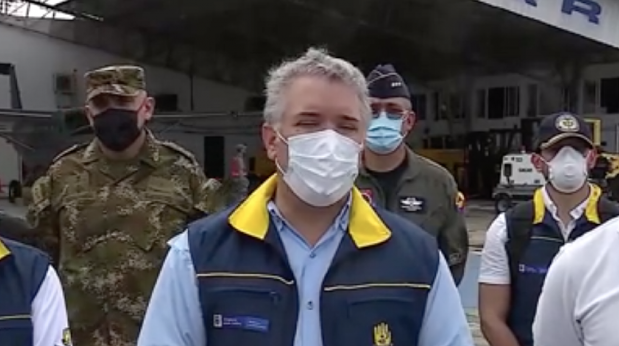 El Presidente de la República, Iván Duque.