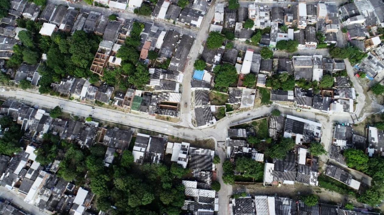 Canalización en La Sierrita.