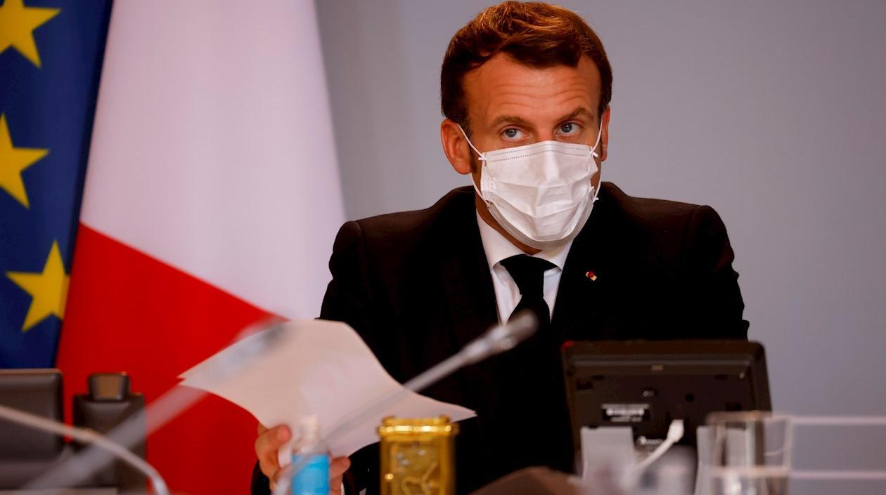 El presidente francés, Emmanuel Macron.
