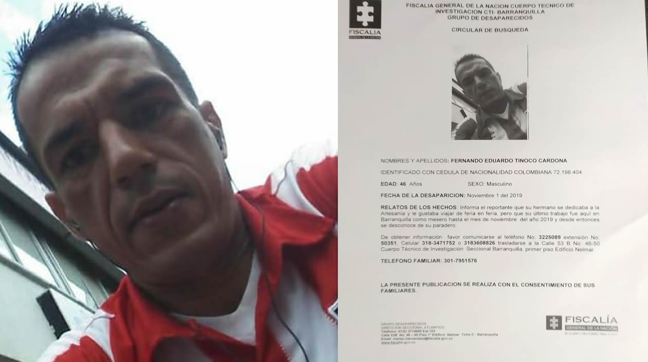 Fernando Eduardo Tinoco Cardona.