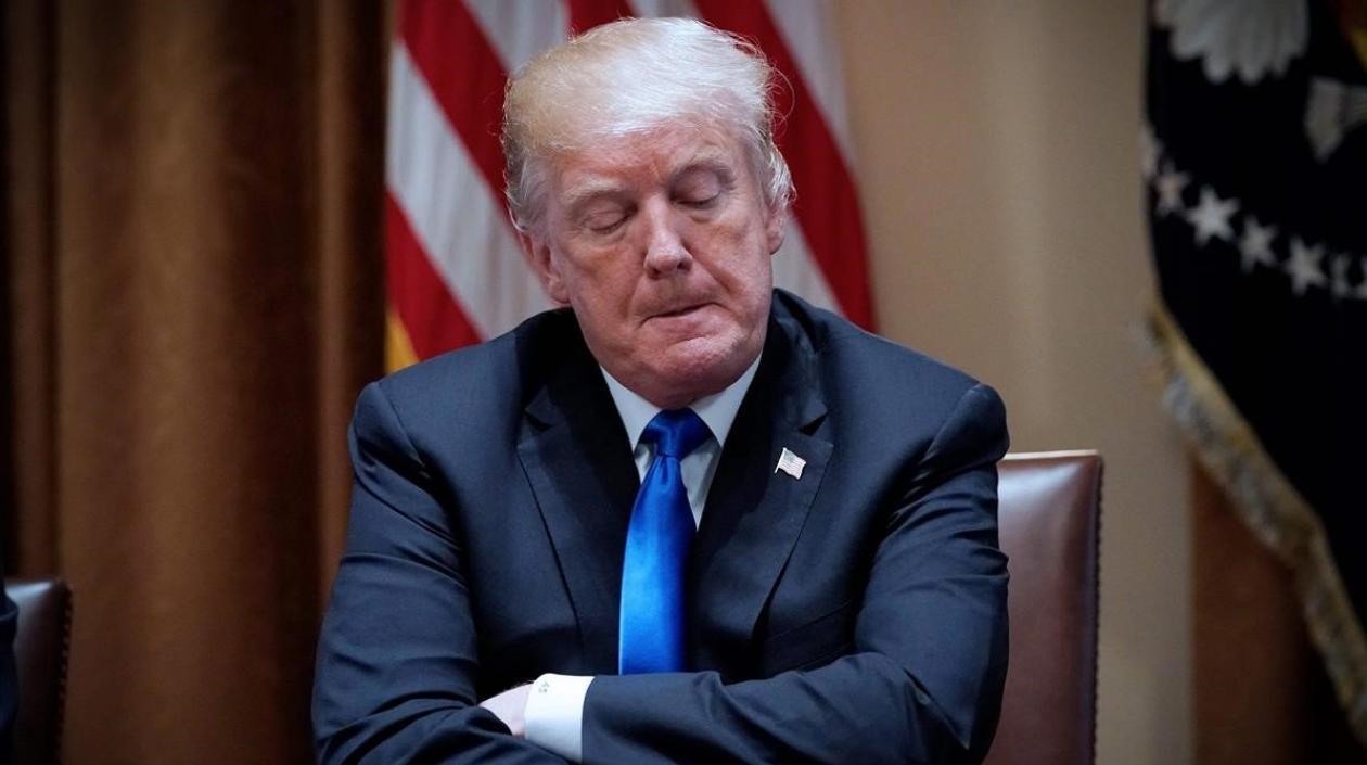 Donald Trump, presidente de los Estados Unidos. 