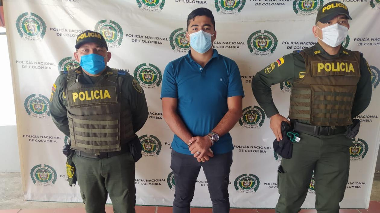 Deinstin Orlando García Arévalo, alias ‘El Negro’.