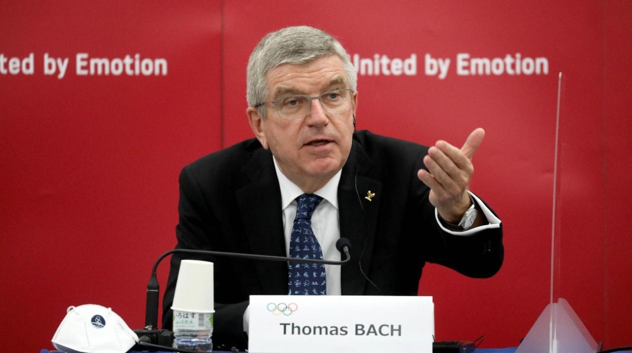 Thomas Bach, presidente del Comité Olímpico Internacional. 