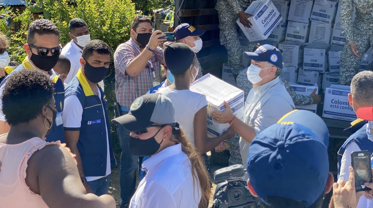 El Presidente de la República, Iván Duque.