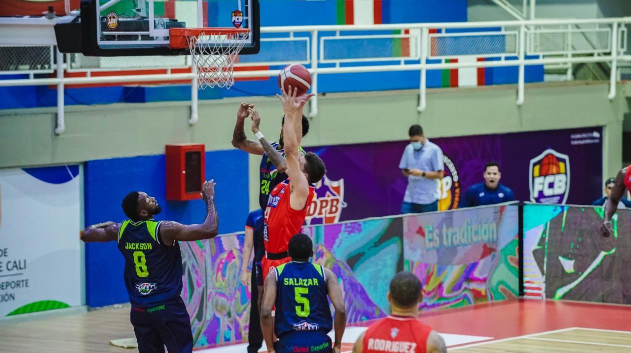 Acción del partido. 