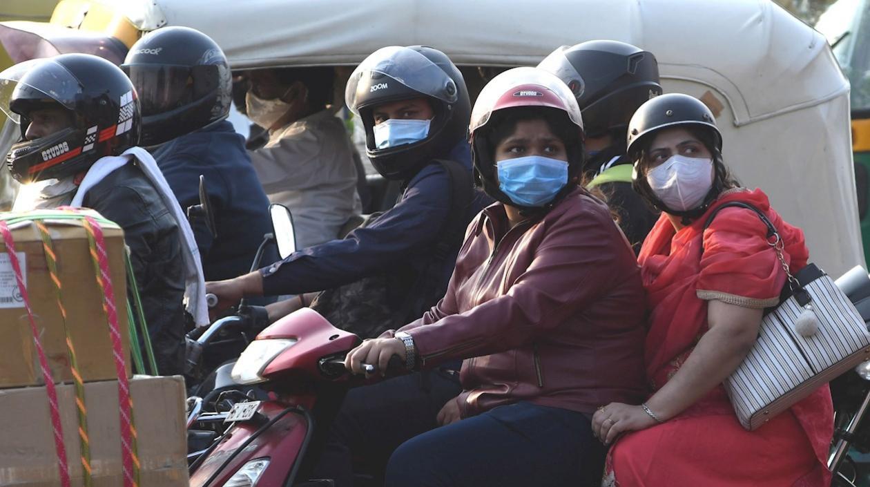 Nueva Delhi es el epicentro del contagio en India.