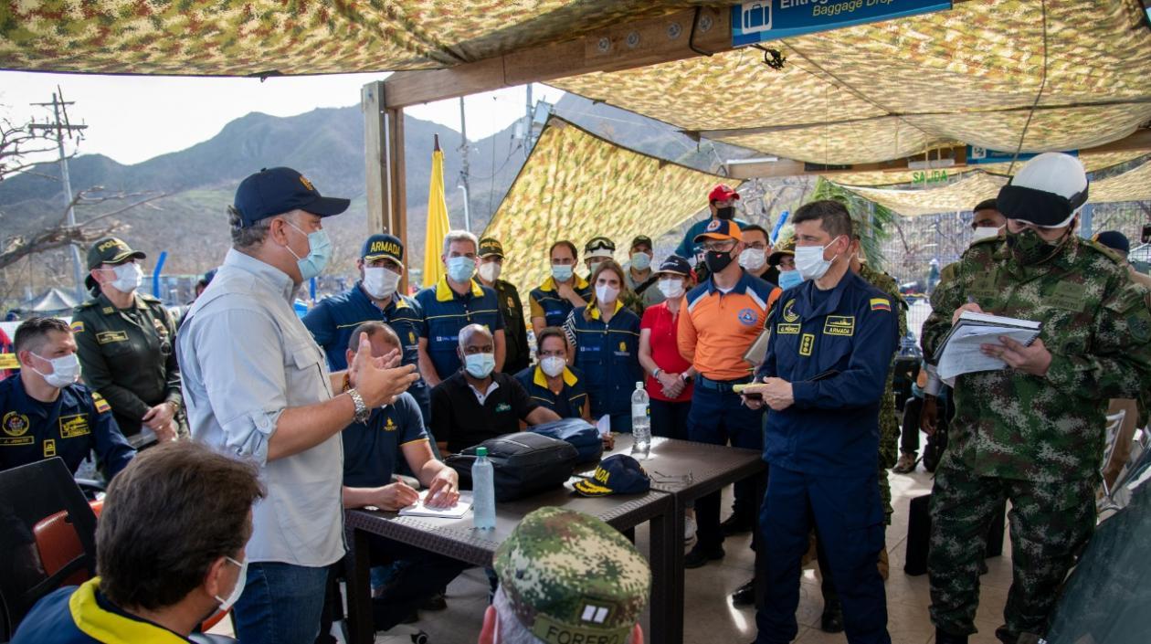 Los fondos de EE.UU. van a apoyar los esfuerzos del Gobierno colombiano para responder a la devastación sufrida por el archipiélago.