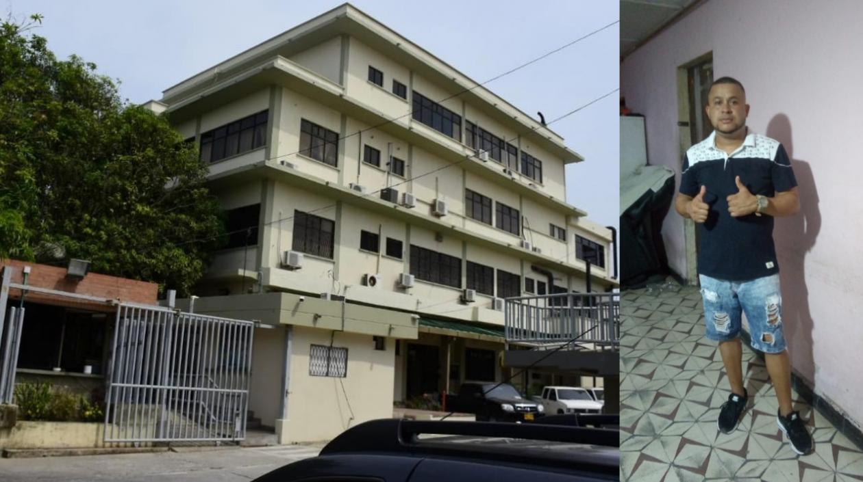 El cuerpo de Víctor Manuel Martínez Castillo fue llevado a Medicina Legal. 