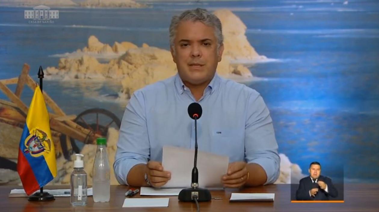 Presidente Iván Duque 