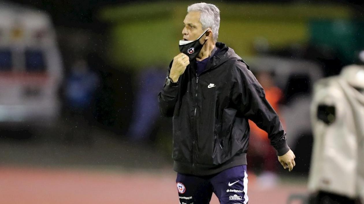 Reinaldo Rueda, técnico colombiano de la Selección Chile. 