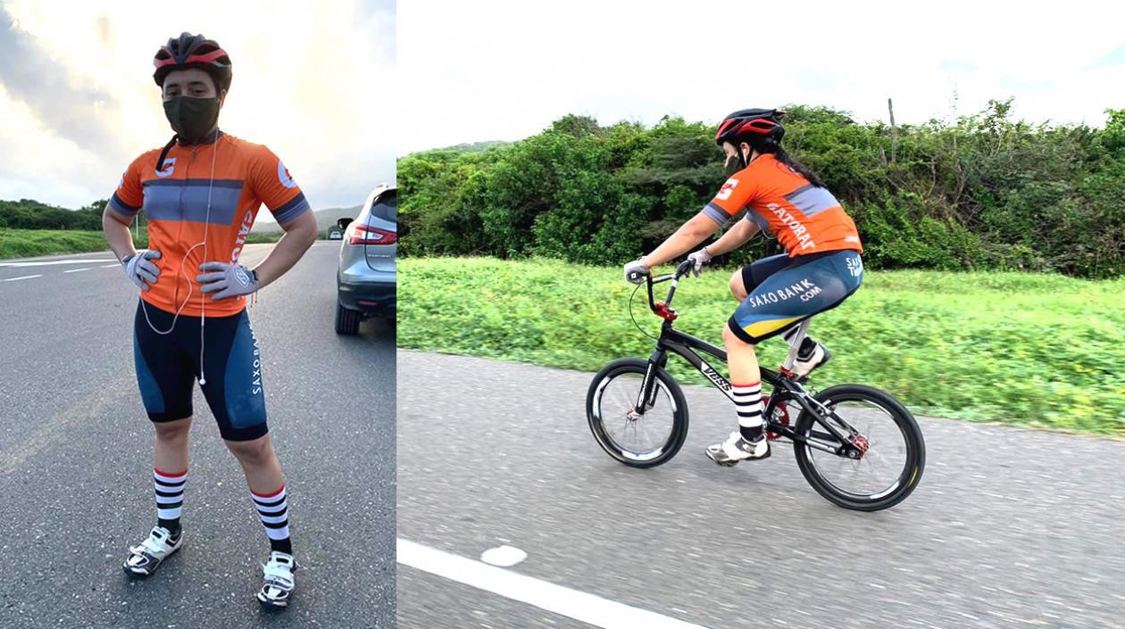 La campeona soledeña Sharid Fayad.