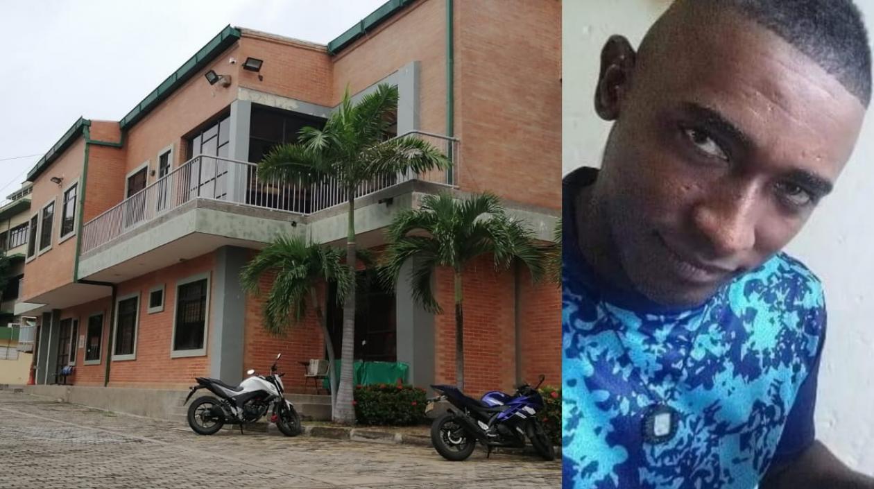 Deivis René Rada, joven asesinado.