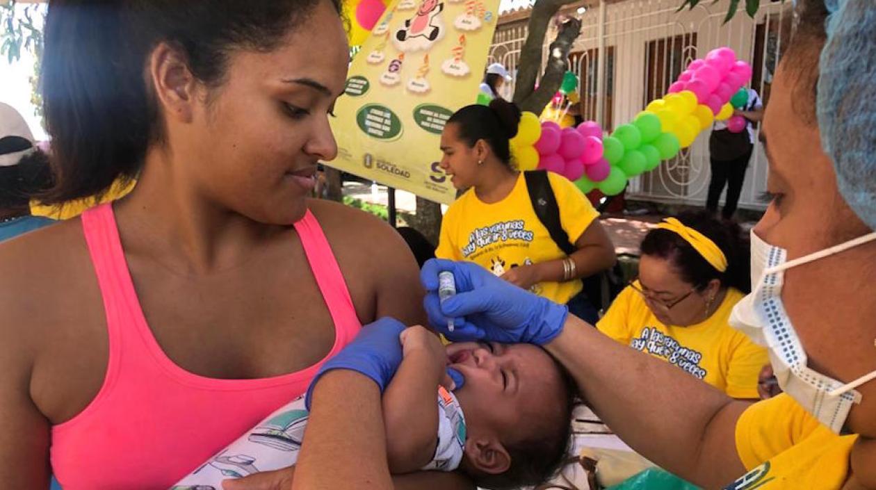 Se espera que niño completen esquemas de vacunación.