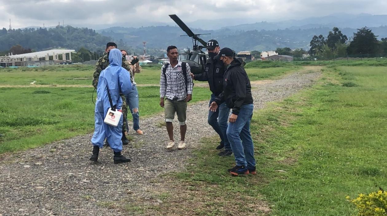 Reneider Juzpián, alias 'Brayan'.