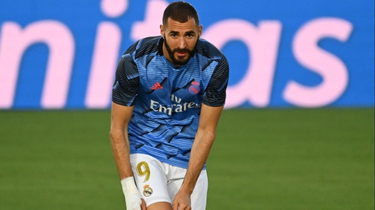 El delantero francés Karim Benzema.