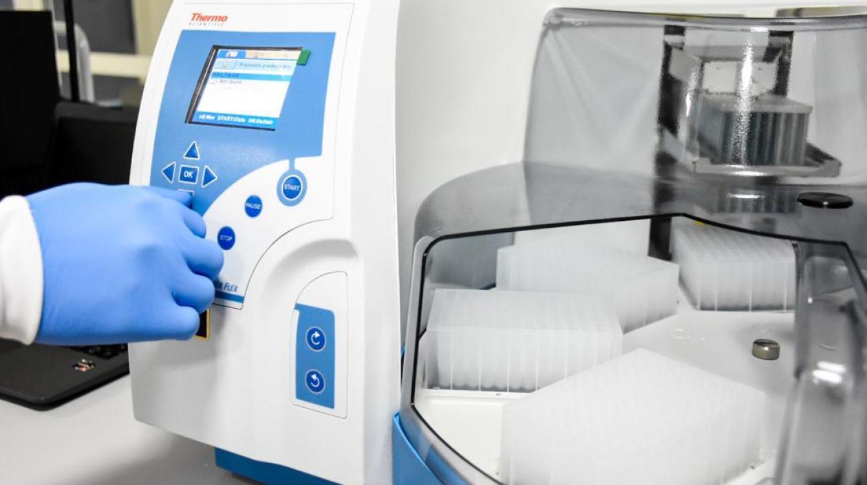 Laboratorio de biología molecular de UniAtlántico.