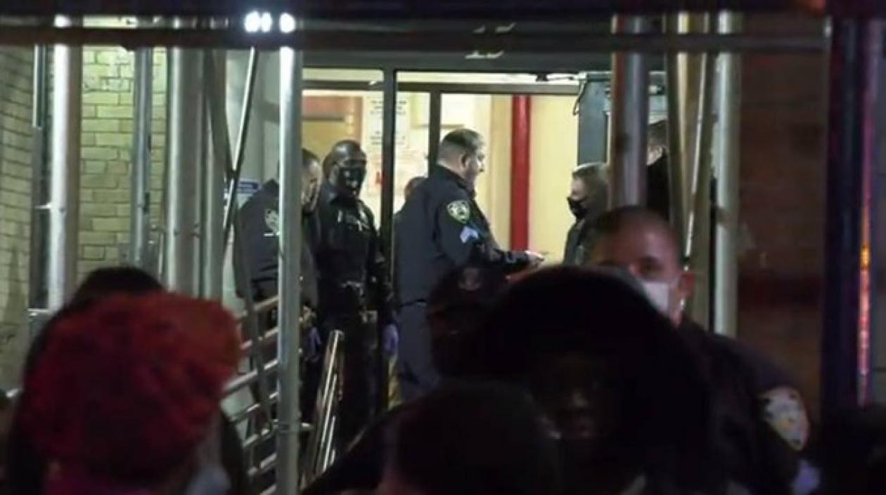 Lugar de los hechos en Brooklyn.